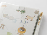 Midori Pocket Diary A6 Cat 2027
