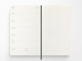 Moleskine 2027 Weekly Planner - Myrtle Green Soft Cover