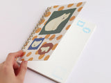 Japanese Ring Notebook - Polar Bear