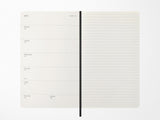 Moleskine 2027 Weekly Planner - Precious & Ethical Vegea - Black