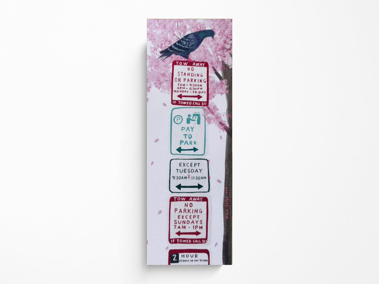 DC Cherry Blossom Headaches Bookmark