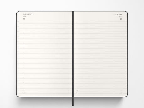 Moleskine 2027 Daily Planner - Black Hardcover
