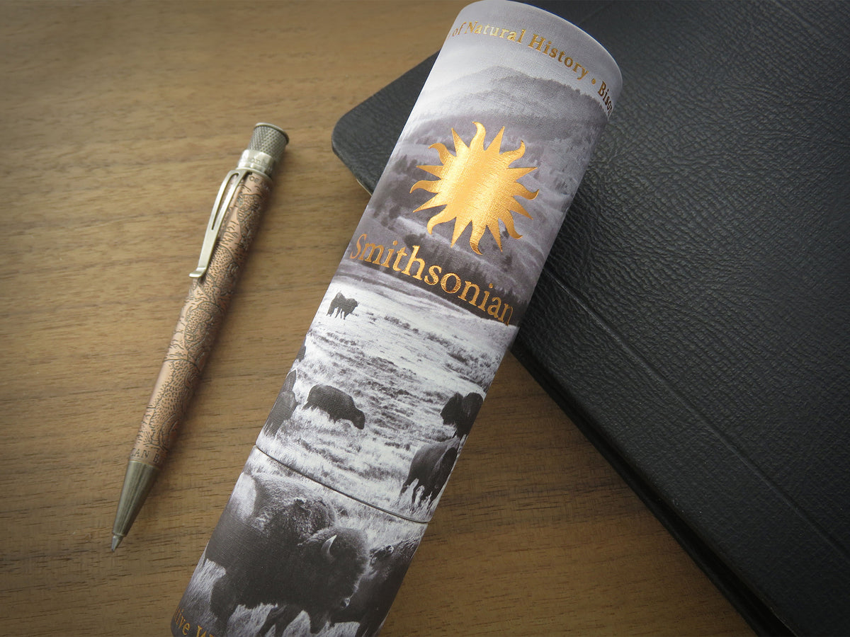 Retro 51 Smithsonian Collection Rollerball Pen - Bison Strong