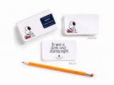 E. Frances x Peanuts™ - Snoopy Typing Little Notes®