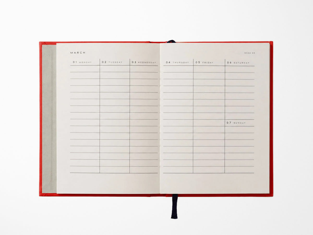 A6 Flat Lay Binding - Orange A6