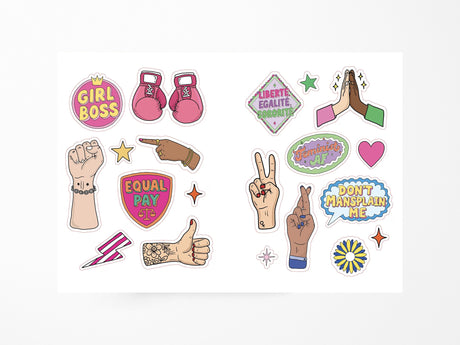 Stickers Against The Patriarchy