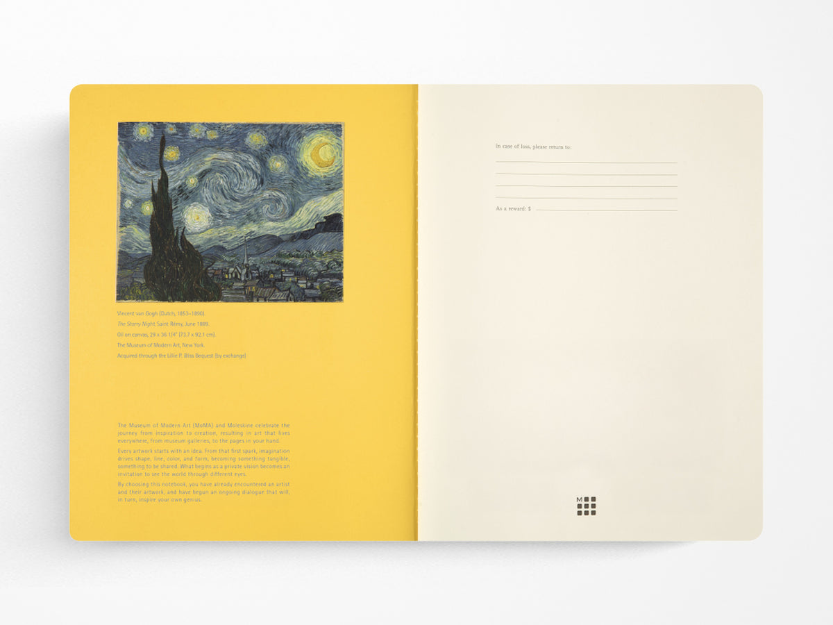 Moleskine MoMA Vincent van Gogh Drawing Bundle Set