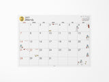 Midori Desk Calendar 2027 - A4 Ojisan