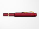 Kaweco AL Sport Piston Bordeaux and Gold Fountain Pen