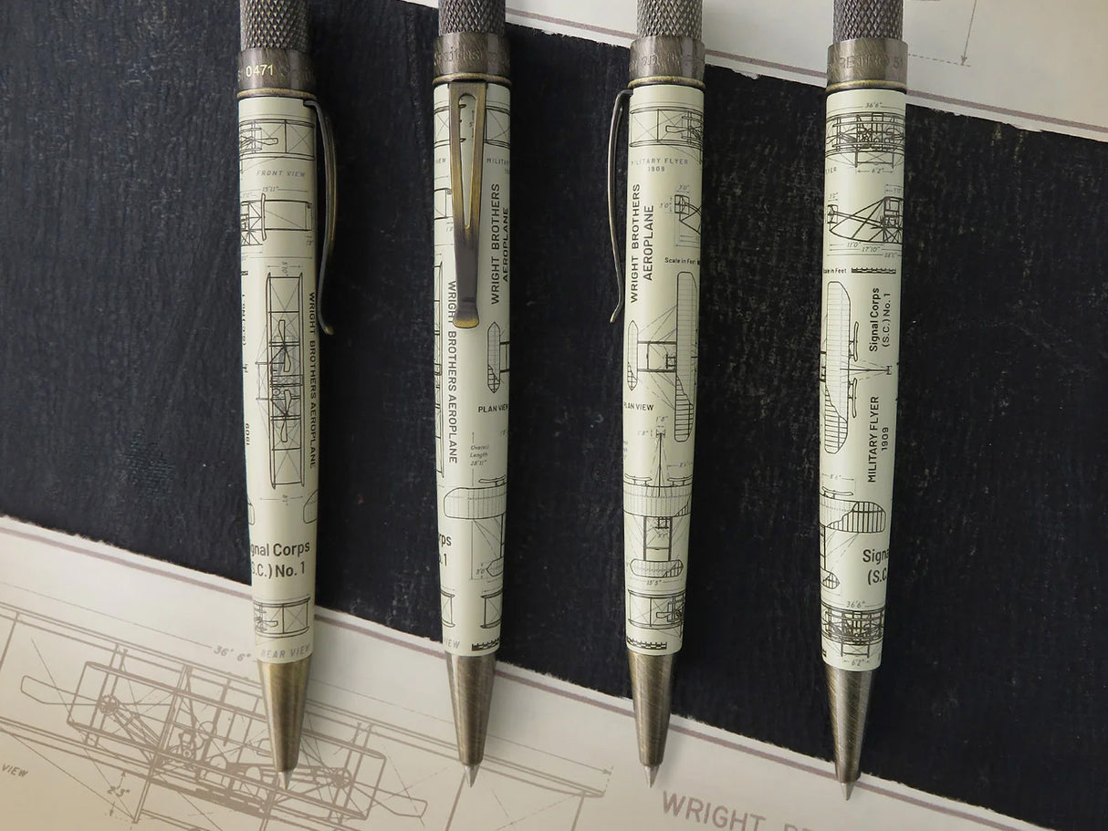 Retro 51 Smithsonian Collection Rollerball Pen - Wright Brothers Aeroplane