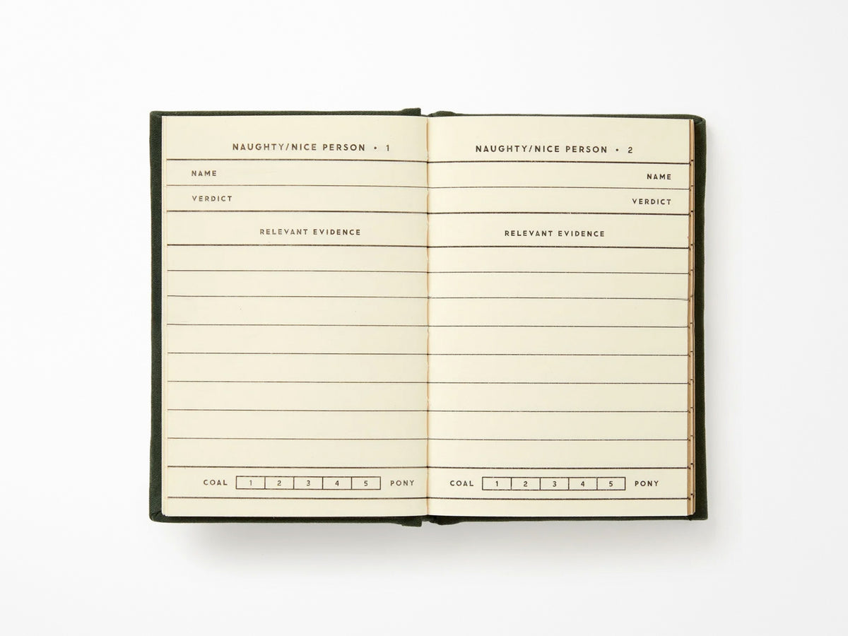 Naughty and/or Nice Tiny Diary