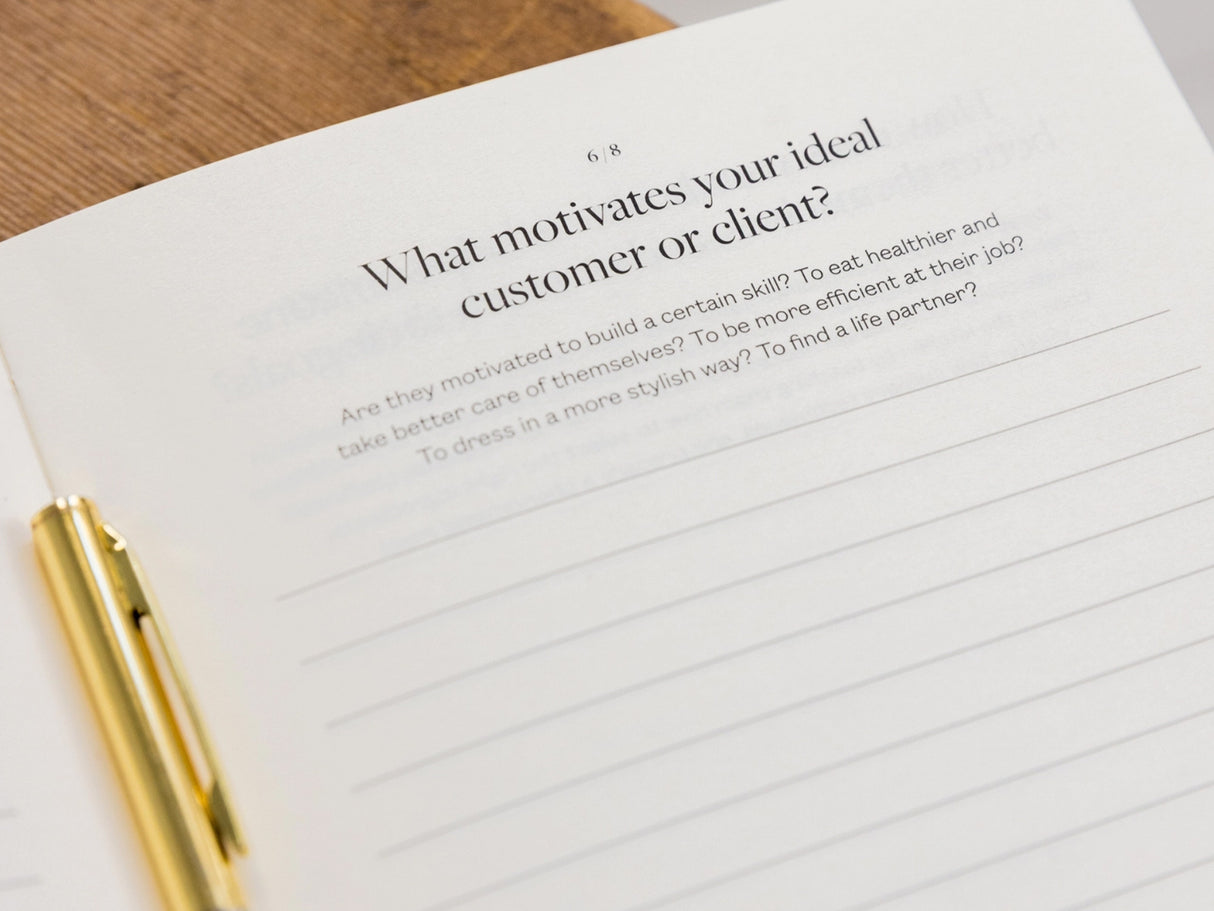 Bedside Business Plan Guided Journal