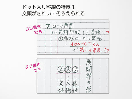 Campus Dotted Line B5 Ruled Notebook - 5 Pack