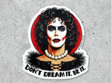 Rocky Horror Frank N Furter Vinyl Sticker
