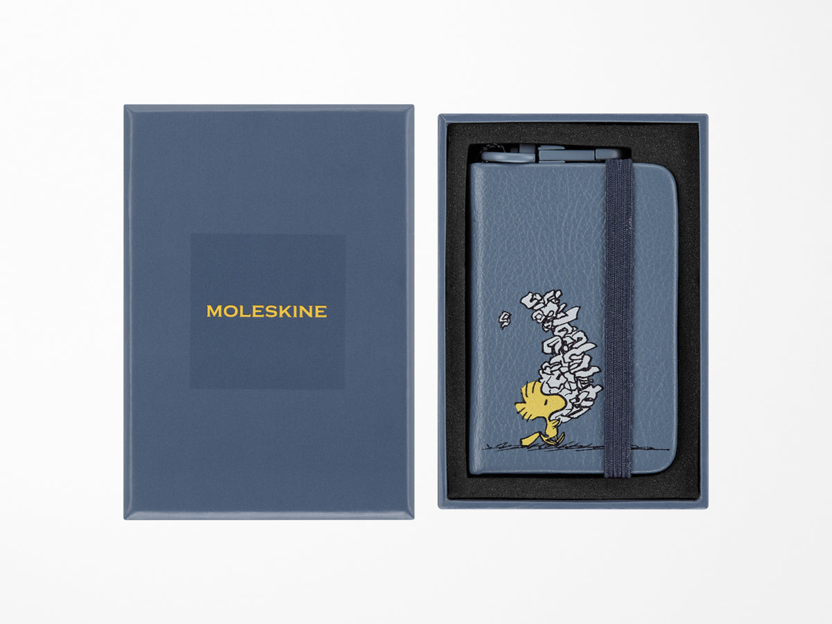 Moleskine x Peanuts Mini Charm Notebook Featuring Woodstock