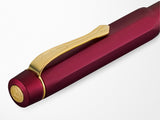Kaweco AL Sport Piston Bordeaux and Gold Fountain Pen