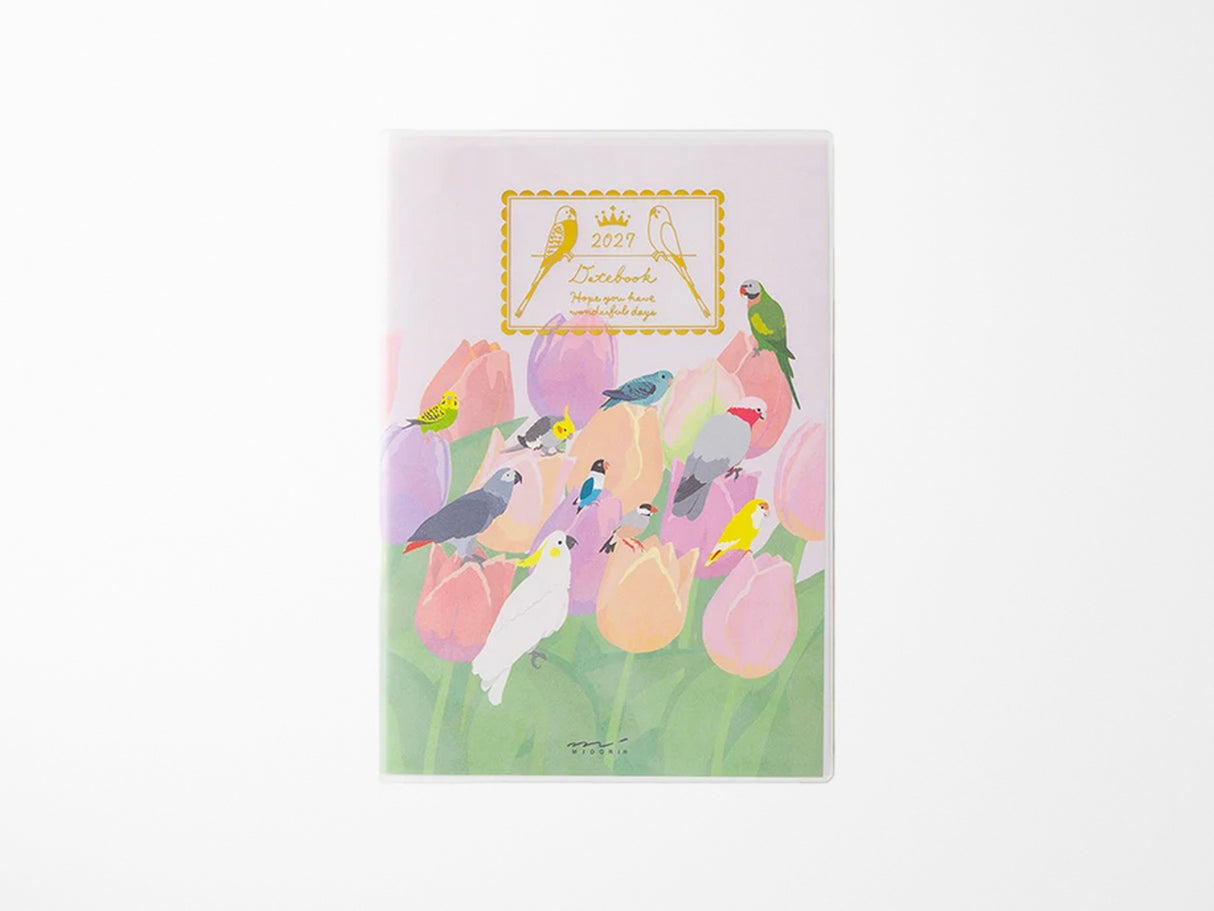 Midori Pocket Diary Mini Bird 2027