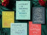 A Court of Thorns and Roses Notecards - Set of 16
