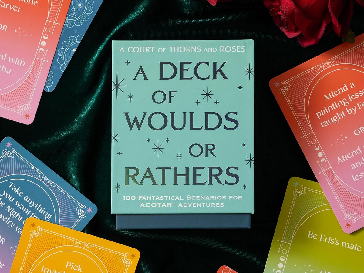 A Court of Thorns and Roses Official Deck: A Deck of Woulds or Rathers