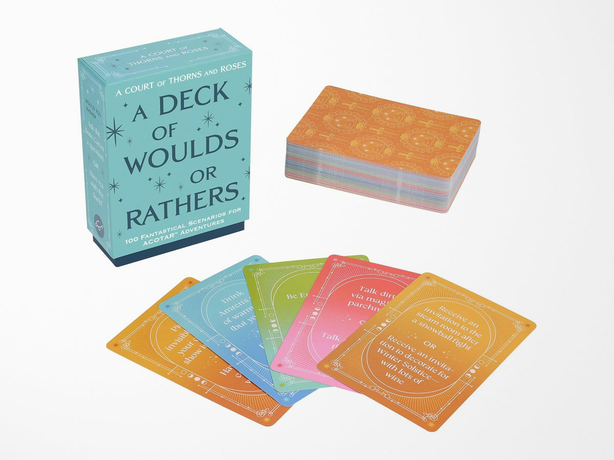 A Court of Thorns and Roses Official Deck: A Deck of Woulds or Rathers
