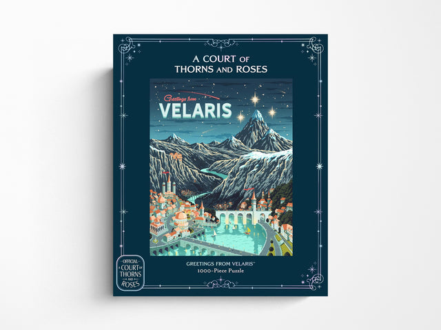A Court of Thorns and Roses Official Greetings from Velaris 1000-Piece Puzzle