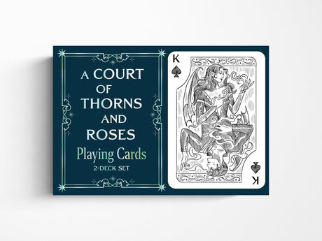 A Court of Thorns and Roses Official Playing Card Set (Night Court Inner Circle)