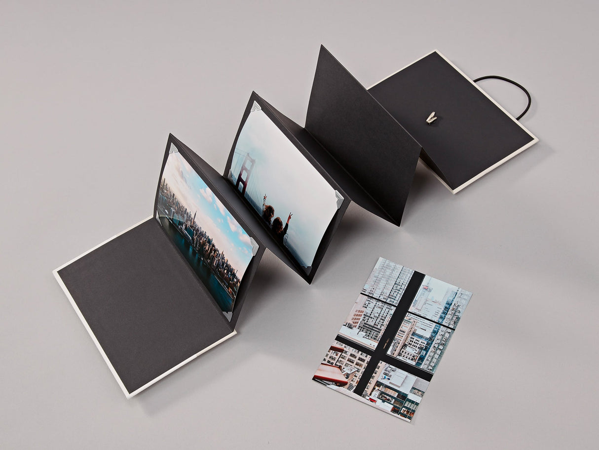 A Natural Affair Color Block Leporello Photo Album - Desert