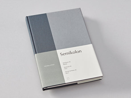 A Natural Affair Color Block Notebook - Sea Salt