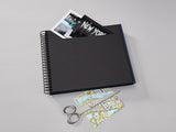 A Natural Affair Color Block Spiral Scrapbook - Blossom