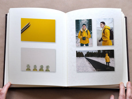 A Natural Affair Color Block Traditional Photo Album - Golden Hour