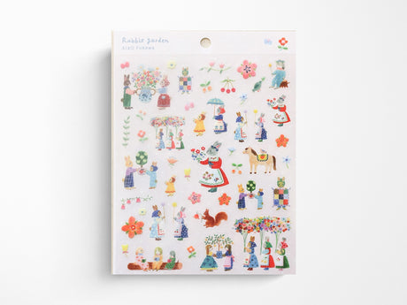 Aiko Fukawa Sticker Sheet - Rabbit Garden