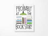 At the Book Store Magnet