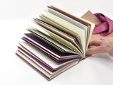 Berry Charm One of a Kind Leather Journal