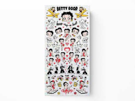Betty Boop Glitter Holographic Mini Sticker Sheet
