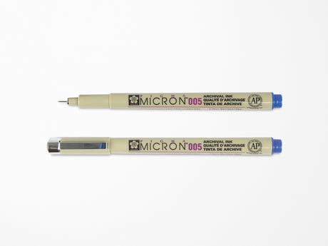 Blue Pigma Micron Pen