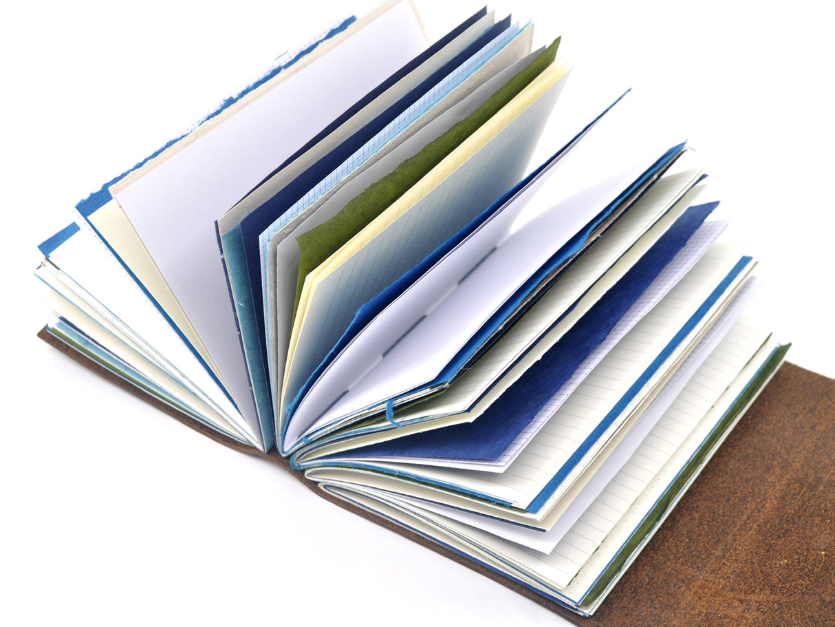 Between The Waves One of a Kind Leather Journal