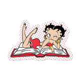 Bookish Betty Vinyl Sticker