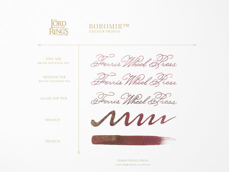Boromir Signature Ink