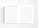 Bucket List Journal