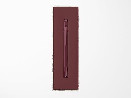 Caran D'Ache 849 Ballpoint Pen Toile De Jouy - Burgundy