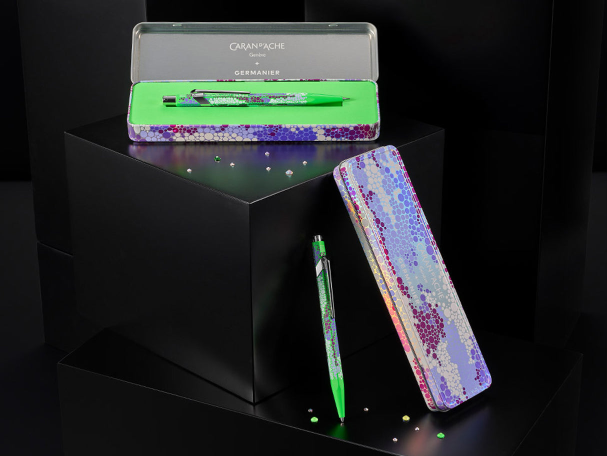 Caran D'Ache 849 Mechanical Pencil Kevin Germanier Neon Green