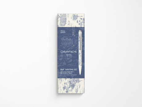 Caran D'Ache 849 Pen and Pencil Set - Toile De Jouy