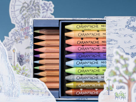 Caran D'ache Toile De Jouy Mixed Media Colour Set