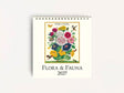 Cavallini 2027 DESK Calendar - Flora & Fauna