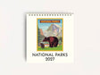 Cavallini 2027 DESK Calendar - National Parks