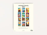 Cavallini 2027 WALL Calendar - Vintage Travel
