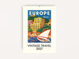 Cavallini 2027 WALL Calendar - Vintage Travel