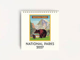 Cavallini 2027 DESK Calendar - National Parks