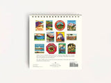 Cavallini 2027 DESK Calendar - National Parks