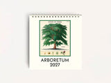 Cavallini 2027 DESK Calendar - Arboretum